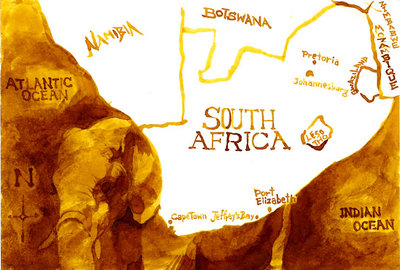 Map South Africa